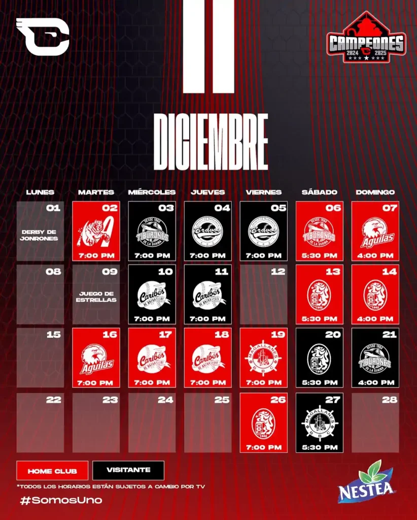 Calendario2526 squashed 2 - Cardenales de Lara B.B.C