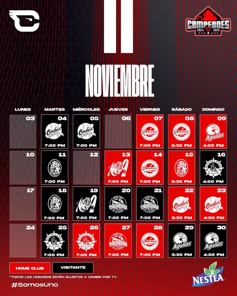 Calendario2526 squashed 3 - Cardenales de Lara B.B.C